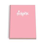 Cuaderno A4 Dohe espiral pastel rosa características