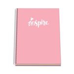 Cuaderno A4 Dohe espiral pastel rosa