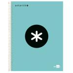 Cuaderno en espiral Antartik A5 cuadriculado menta características