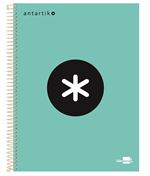 Cuaderno en espiral Antartik A4 cuadriculado menta precio