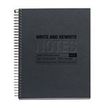 Cuaderno Miquelrius A5 Negro Pautado en oferta