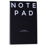 Bloc de notas Octagon A5 liso negro precio