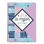 Libreta A4 Amelie tapa dura - Tú eres lo mejor en oferta