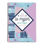Libreta A4 Amelie tapa dura - Tú eres lo mejor