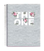 Cuaderno Miquelrius Espiral A5 Cuadriculado Rosas en oferta