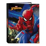Carpeta A4 Safta 4 anillas Marvel Spiderman go hero