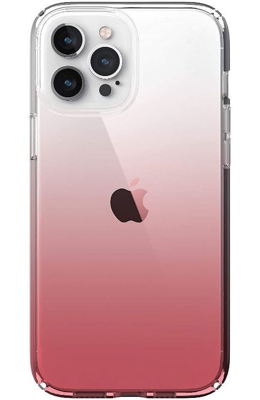 Funda Speck Presidio Clear Rosa para iPhone 12 Pro Max