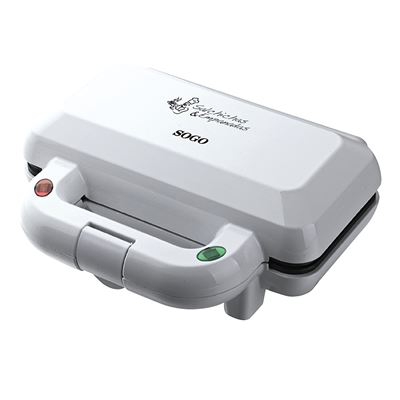 Máquina para Empanadas y Salchichas 850W, 2 en 1 - Capacidad para 4 Salchichas