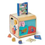 Cubo de despertar de madera Animales precio