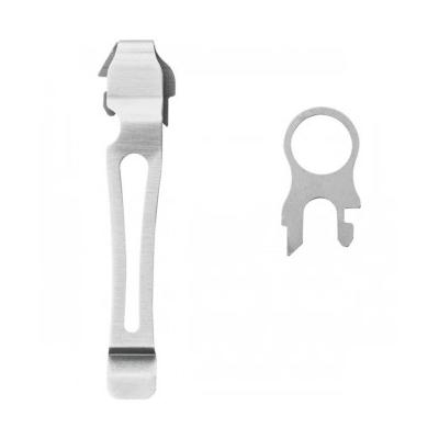 Anilla y clip extraíble Leatherman argent