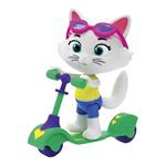 Peluche 44 Gatos Milady con skate 8 cm