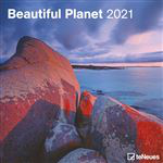 Calendario de pared 2021 Tenues beautiful planet new en oferta