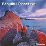 Calendario de pared 2021 Tenues beautiful planet new
