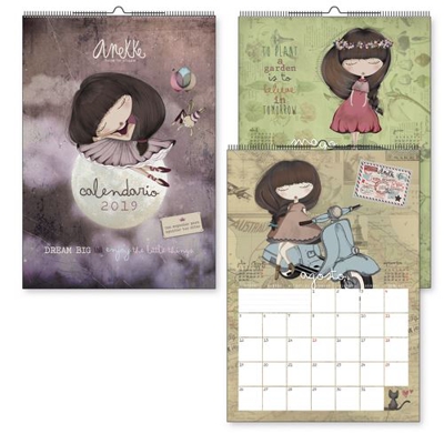 Calendario Miquelrius 2019 A3 Anekke