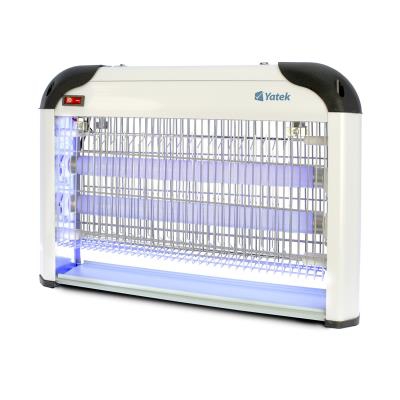 Lámpara mata insectos eléctrico Yatek con 20w (2x10w) y 100m2 de acción, por fín podrá librarse de los insectos voladores con este mata insectos