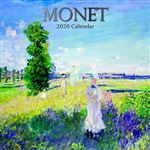 Calendario de pared 2020 Gifted 30 x 30 Monet