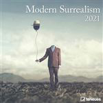 Calendario de pared 2021 Tenues modern surrealism características