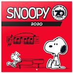 Calendario de pared 2020 Erik 30x30 multilingüe Snoopy