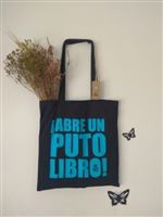 ¡Abre un puto libro! (bolsa de algodón)