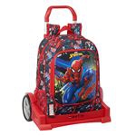 Mochila con carro Safta Marvel Spiderman go hero evolution
