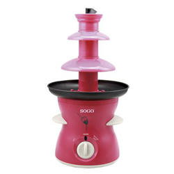 Fuente Espiral de Chocolate 80W, Capacidad 500g Chocolate, Alta Calidad precio