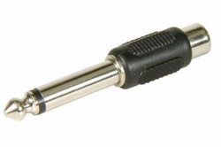 Adaptador Temium jack 6.35 mm RCA características