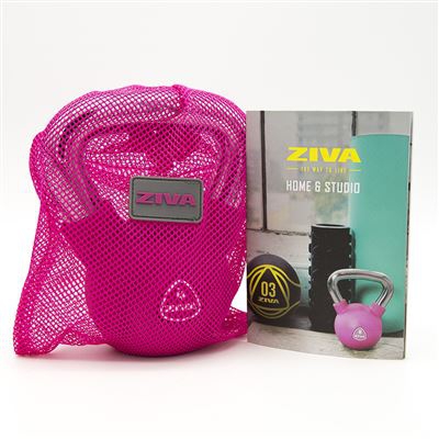 Pesa Ziva 4 Kg Chic Studio Kettlebell Rosa