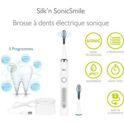 Cepillo de dientes eléctrico de radiofrecuencia Silk'n ToothWave - 4 niveles de intensidad - Autonomía 3 semanas en oferta