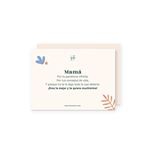 UO Postal mamá eres la mejor y te quiero