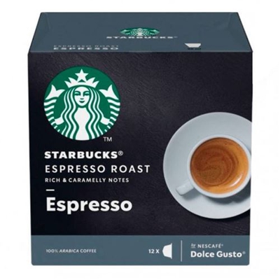 12 cápsulas Starbucks Espresso Roast
