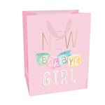 Bolsa de regalo Legami large New Baby Girl