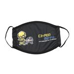 Mascarilla infantil Sd Toys reutilizable Cabezones C3-PEO R2-P2
