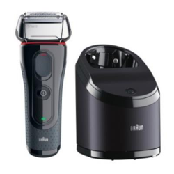 Máquina de Afeitar Braun 5-5050cc Papel Aluminio Recortadora Negro Belleza masculina en oferta
