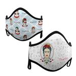 Mascarilla infantil Multiocio lavable Frida Kalo - talla 10 a 12 años