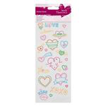 Stickers Scarp Neon glitter LOVE precio