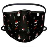 Mascarilla para adulto Miss Borderlike higiénica reutilizable navidad características