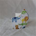 Mascarilla infantil Olivia Lupita higiénica lavable animales talla S precio