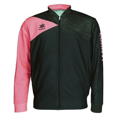 Chaqueta Deportiva Luanvi Capri Negro Felpa Talla: M