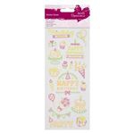 Stickers Scarp Neon glitter cumpleaños