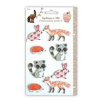Gorjuss Set 8 Stickers 3D animales precio