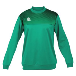 Sudadera sin Capucha Luanvi Apolo Verde Talla: L en oferta