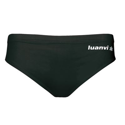 Pantalón Corto Deportivo Luanvi Gama Negro Algodón Talla: XL