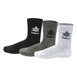 Calcetines Deportivos Luanvi 1/2 Caña Algodón/Elastano (3 uds) Talla: M en oferta