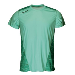 Camiseta Deportiva de Manga Corta Luanvi Nocaut Fantasy Turquesa (5 uds) Talla: XXL en oferta