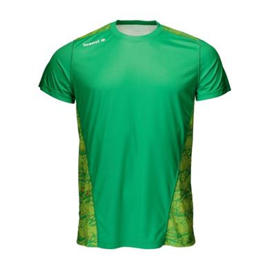 Camiseta de Manga Corta Luanvi Nocaut Fantasy Verde (5 uds) Talla: 3XS
