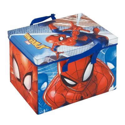 Caja de ordenación Spiderman Azul