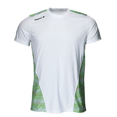 Camiseta Deportiva de Manga Corta Luanvi Nocaut Fantasy Blanco (5 uds) Talla: XL