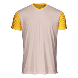 Camiseta de Manga Corta Luanvi Quick Transfer Amarillo Talla: M en oferta