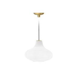 Lámpara de Suspensión Homemania PANZERI Emma Oro Blanco 26x26x185 cm en oferta