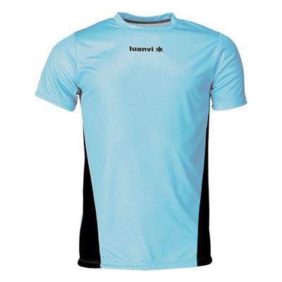 Camiseta de Manga Corta Luanvi Race Azul claro Talla: L
